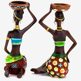 Statue africaine fait main