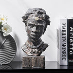 Statue africaine homme salon