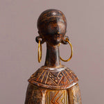 Statue Afrique femme