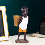 Statue Afrique décoration enfant