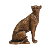Statue Afrique léopard