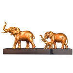 Statue animal l'éléphant en bronze