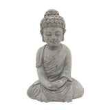 Statue bouddha assis qui médite
