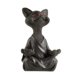 Statue bouddha chat