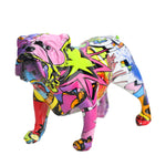 Statue bulldog pop art