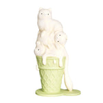 Statue chat design mignon