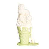 Statue chat design mignon