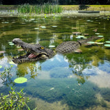 Statue crocodile jardin