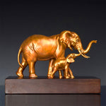 Statue d'éléphant en bronze décoration