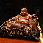 Statue de Bouddha Maitre Ya bois