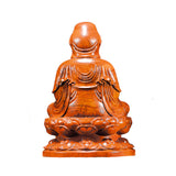Statue de bouddha assis bois