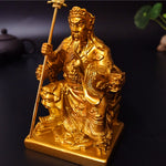Statue de bouddha dorée décoration
