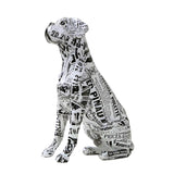 Statue de bullterrier chien décoration
