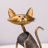 Statue de chat décoration enfer