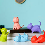Statue de chat design déco