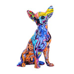 Statue de chien chihuahua