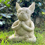 Statue de chien jardin décoration