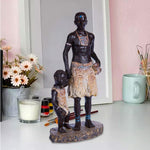 Statue décoration africaine