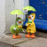 Décoration oie jardin