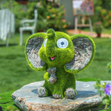 Statue décoration jardin éléphant