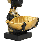 Statue de femme africaine design