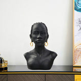 Statue de femme buste africain