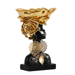 Statue de femme noire