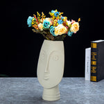 Statue de l'île de pâques décoration vase
