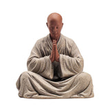 Statue de moine bouddhiste