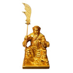 Statue dorée décoration