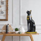 Statue Égyptienne chat noir