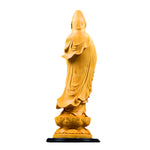 Statue en bois bouddha