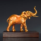 Statue en bronze éléphant