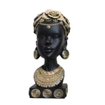 Statue femme d'afrique noire