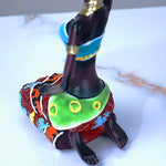 Statue Africaine <br/> Femme Tribale