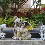 Statue gargouille dragon décoration jardin