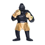 Statue gorille design boxer