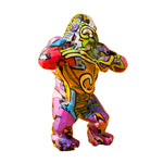 Statue gorille pop art design