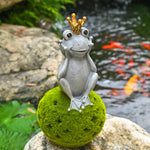 Statue grenouille décorative