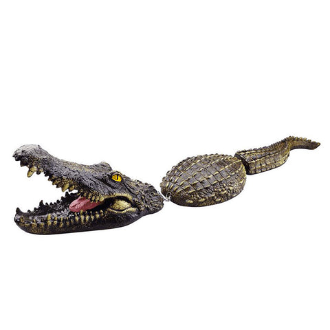 Statue jardin crocodile