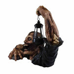 Statue jardin zombie décoration halloween