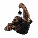 Statue jardin zombie décoration halloween