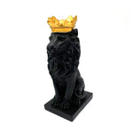 Statue lion déco africaine