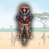 Statue masque Afrique décoration