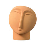 Statue moaï design vase