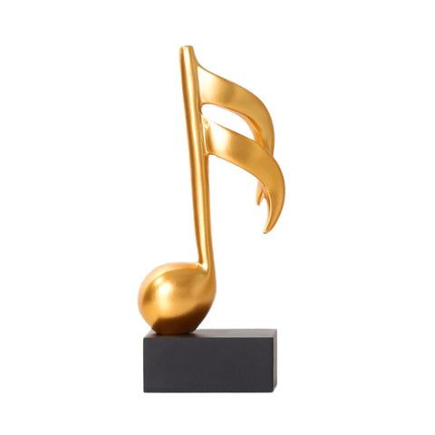 Statue de croche note de musique