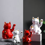 Statuette chat design