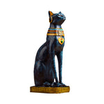 Statuette chat Égyptienne bleu