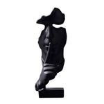 Statue visage homme silence