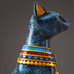 Statue Égyptienne chat détails